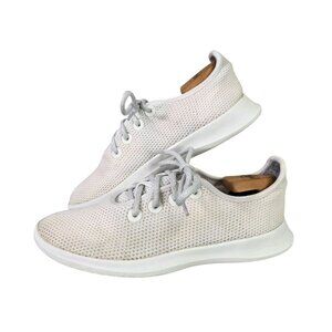 Womens Allbirds Tree Runners White Breathable Sneakers Comfortable Lace Up W10